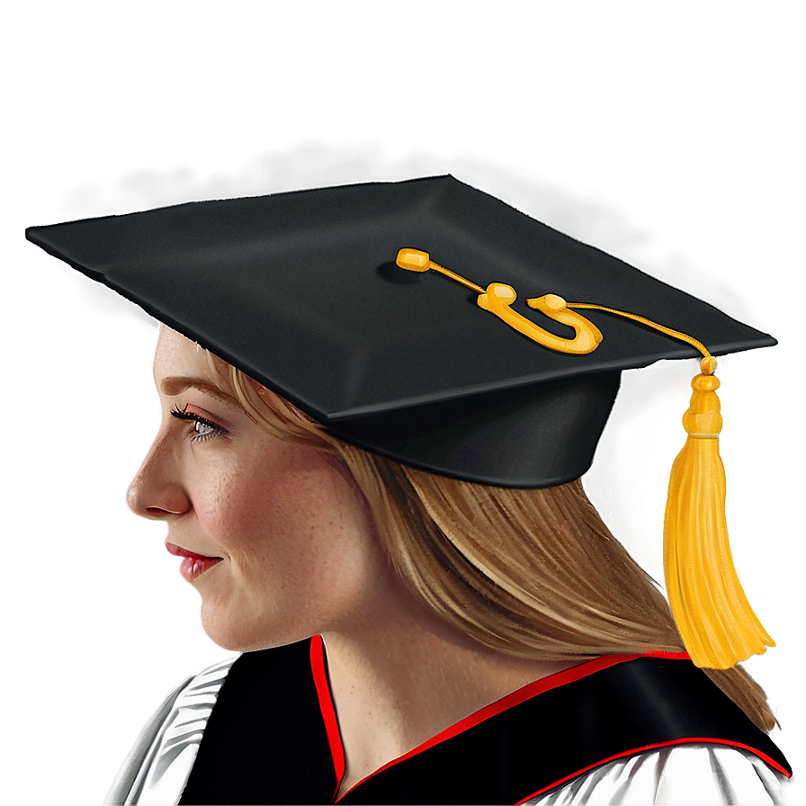 Flat Graduation Cap Png Nfm1