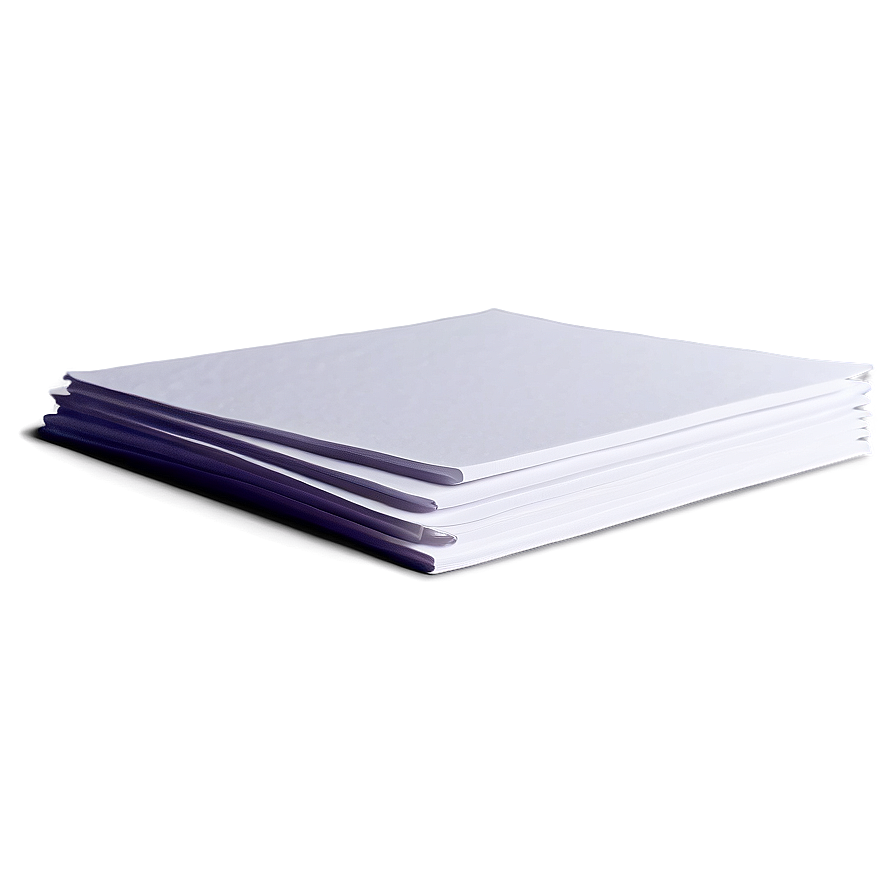 Flat Paper Stack Png Rlm