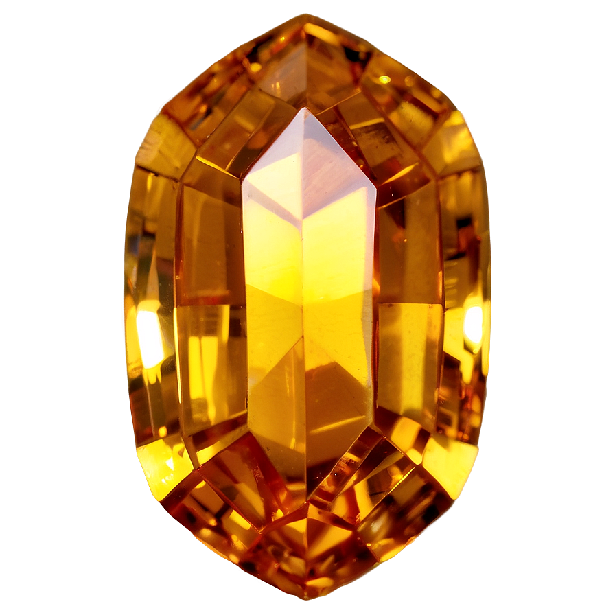 Flawless Amber Gem Png 06242024