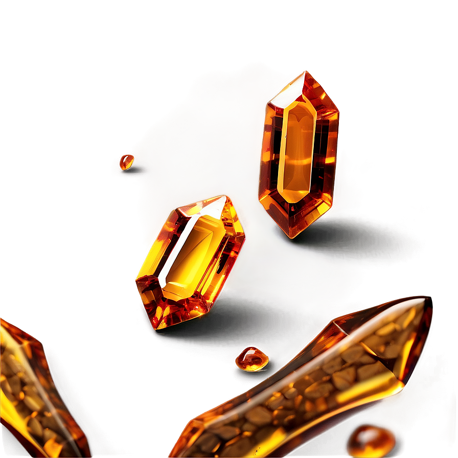 Flawless Amber Gem Png Cbq80