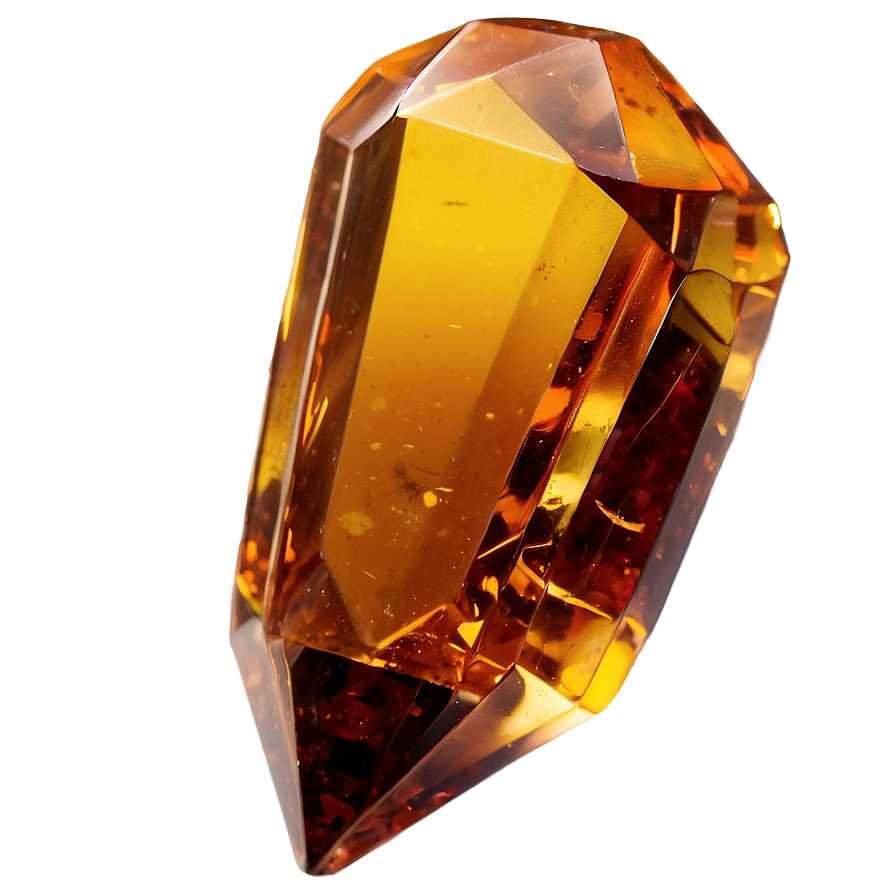 Flawless Amber Gem Png Ghu15