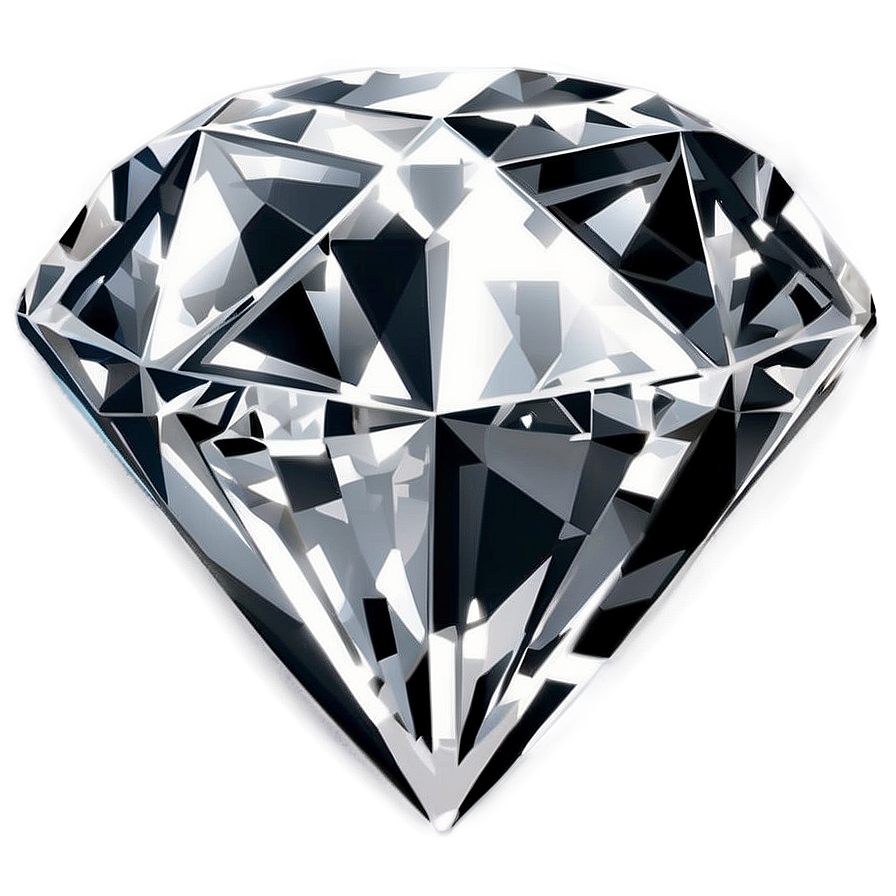 Flawless Diamond Illustration Png Nbt62