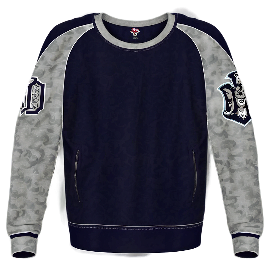 Fleece Crewneck Pullover Png 8