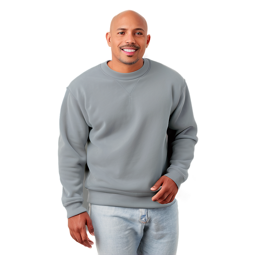 Fleece Crewneck Pullover Png Fej29