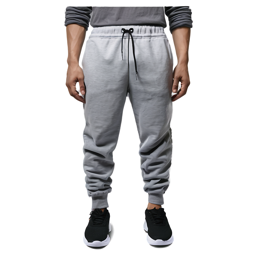 Fleece Grey Sweatpants Png 06282024