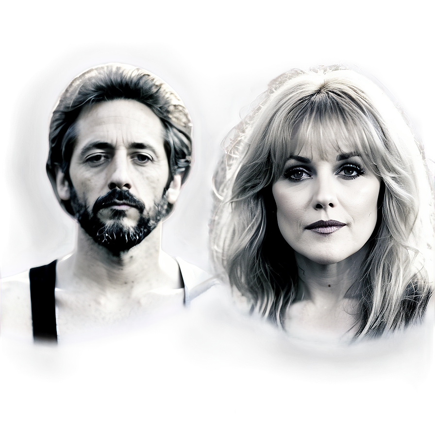 Fleetwood Mac Black And White Png 44