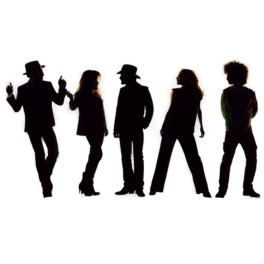 Fleetwood Mac Silhouette Png Ahn46