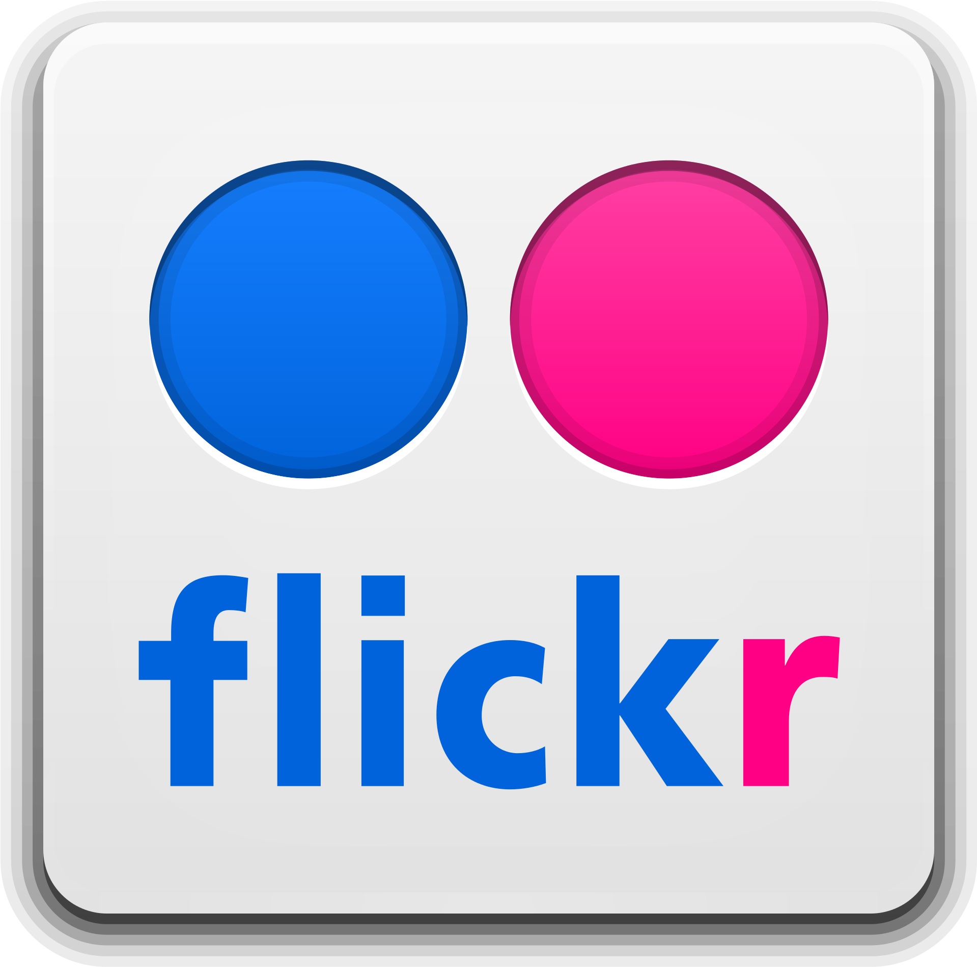 Flickr Logo Icon