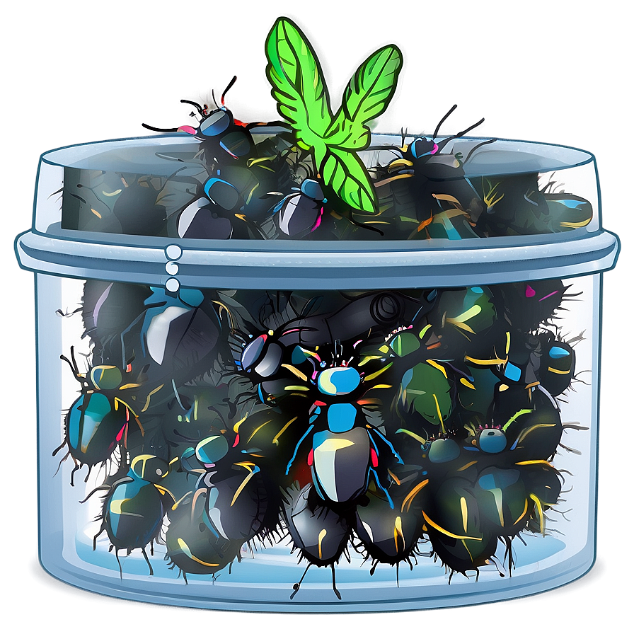 Flies In A Jar Png Dle