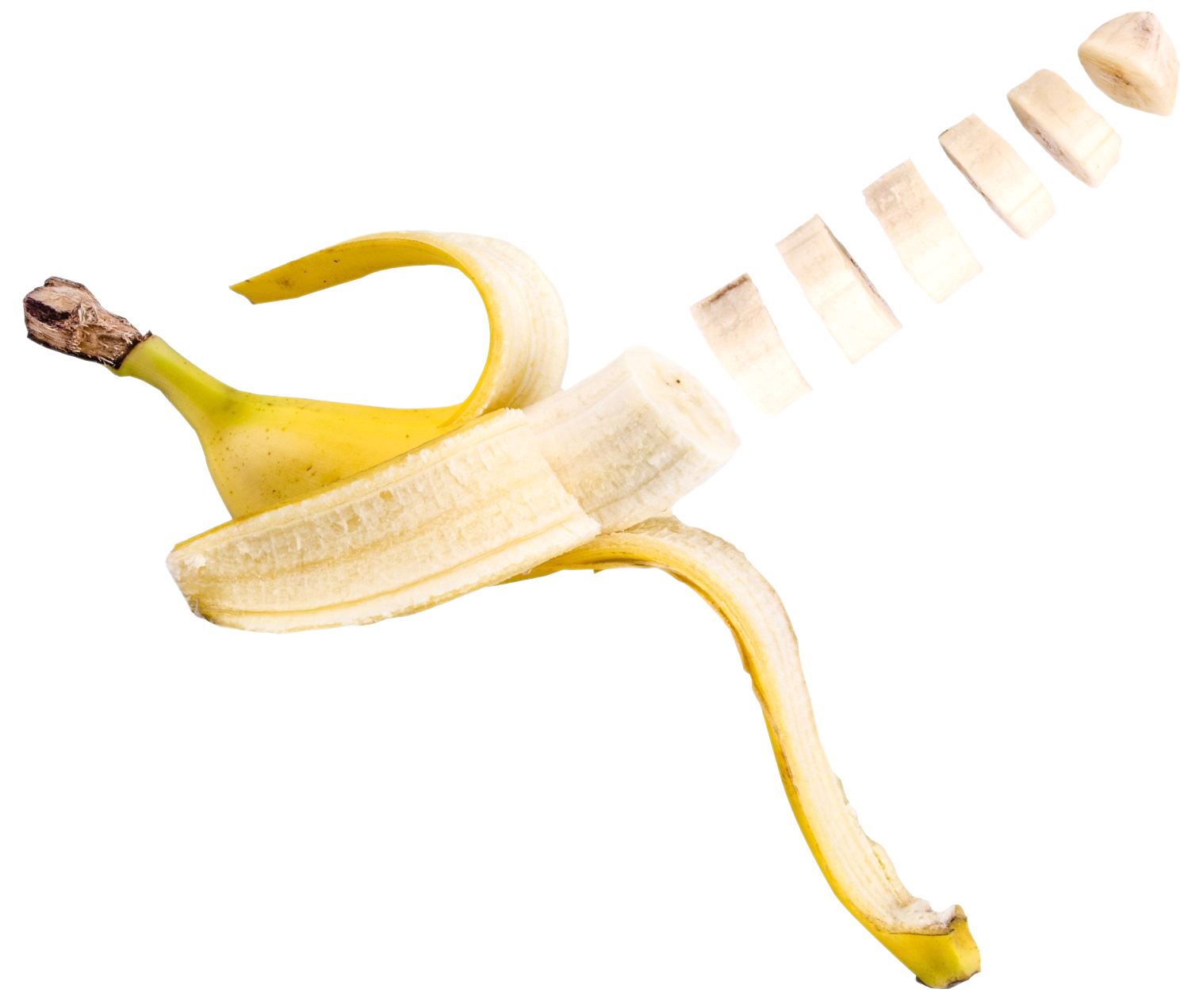 Floating Banana Slices