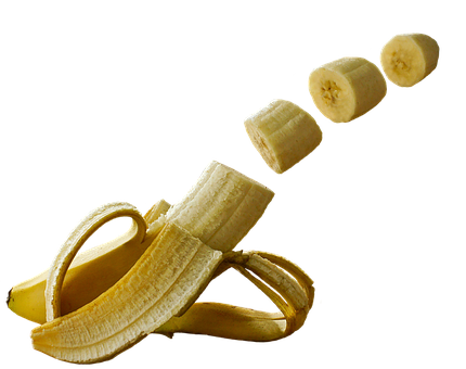 Floating Banana Slices