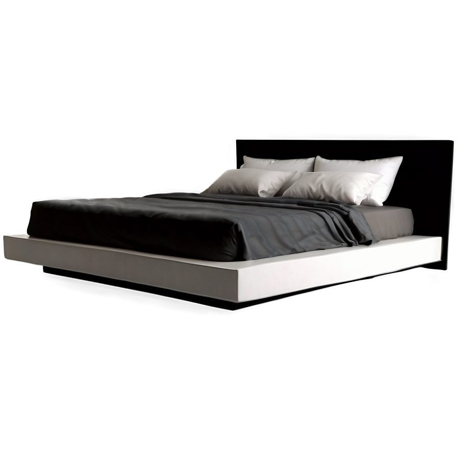 Floating Bed Modern Look Png 05042024