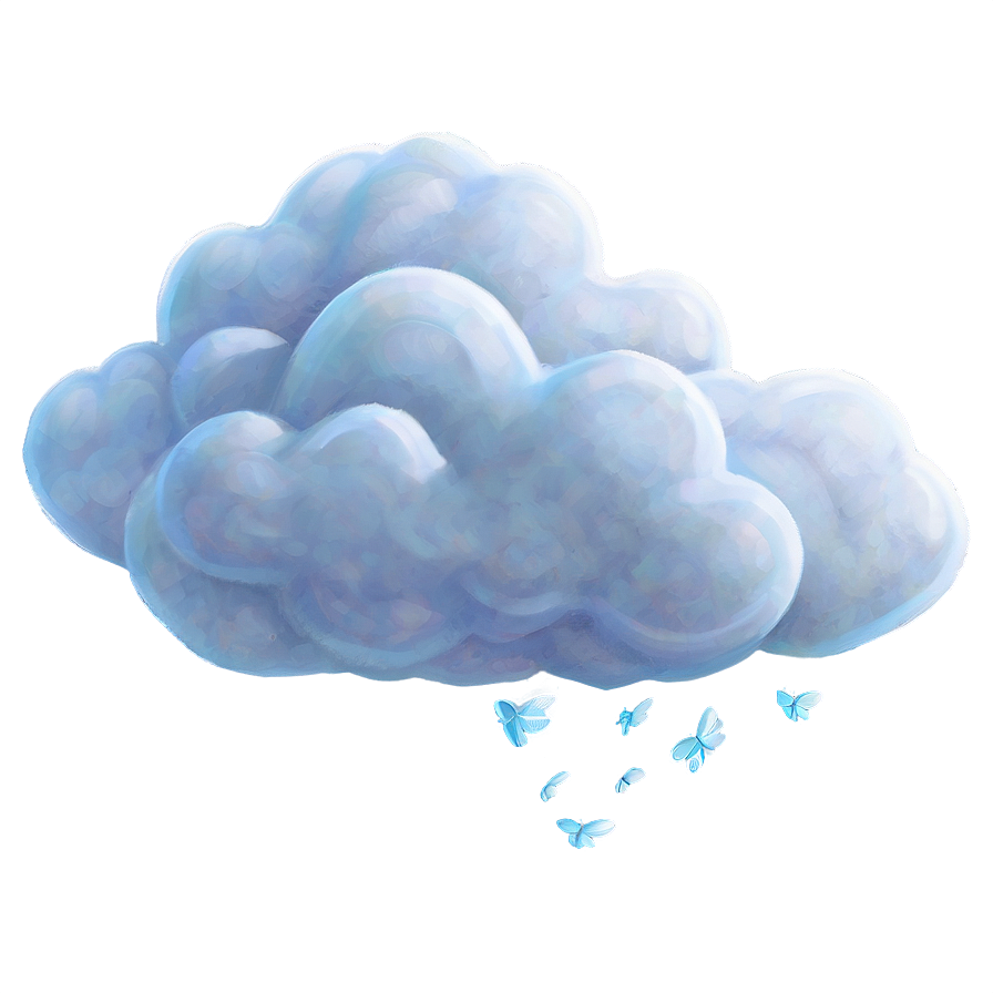 Floating Dream Cloud Png 16