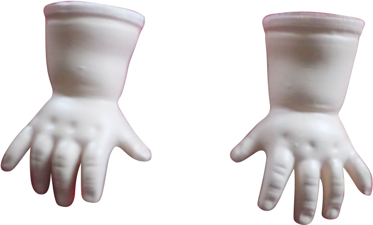 Floating_ Gloves_ Surreal