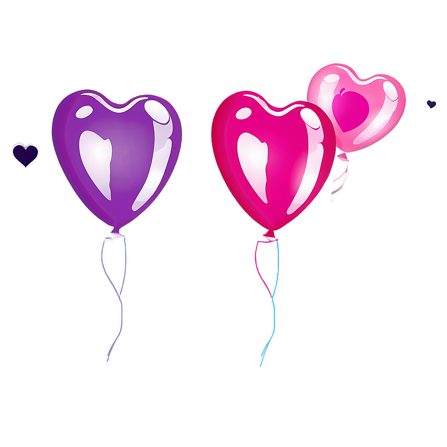 Floating Heart Balloon Png Jbj