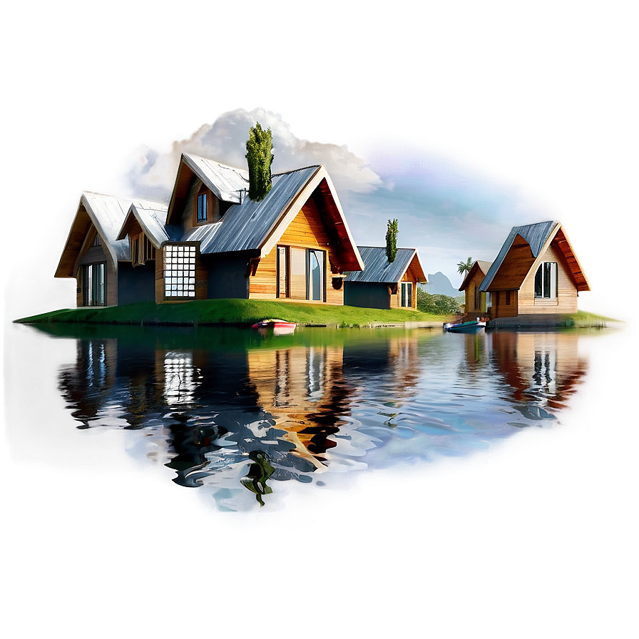 Floating Houses Png 84