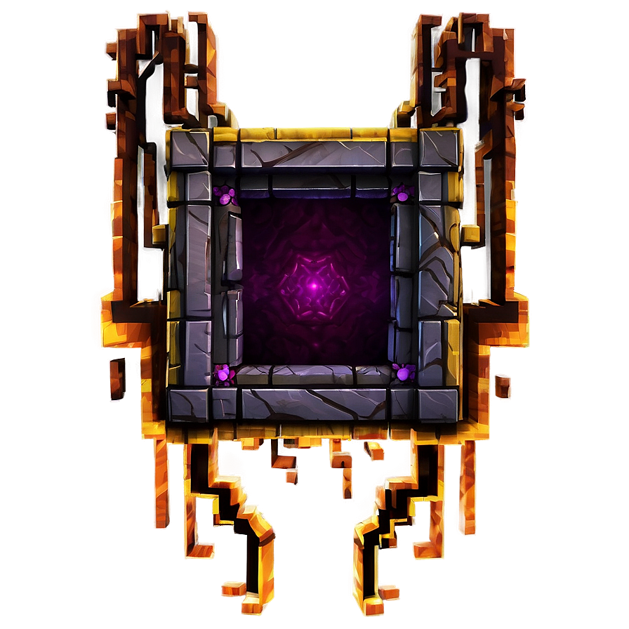 Floating Nether Portal Png Fhs77