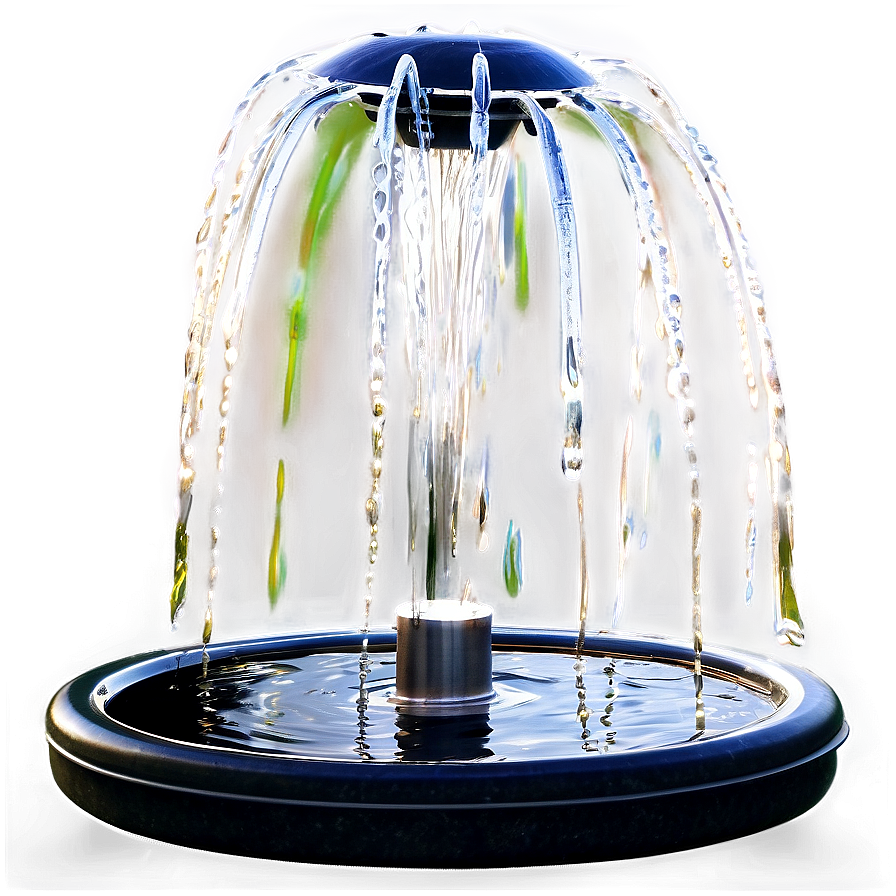 Floating Solar Fountain Png 18