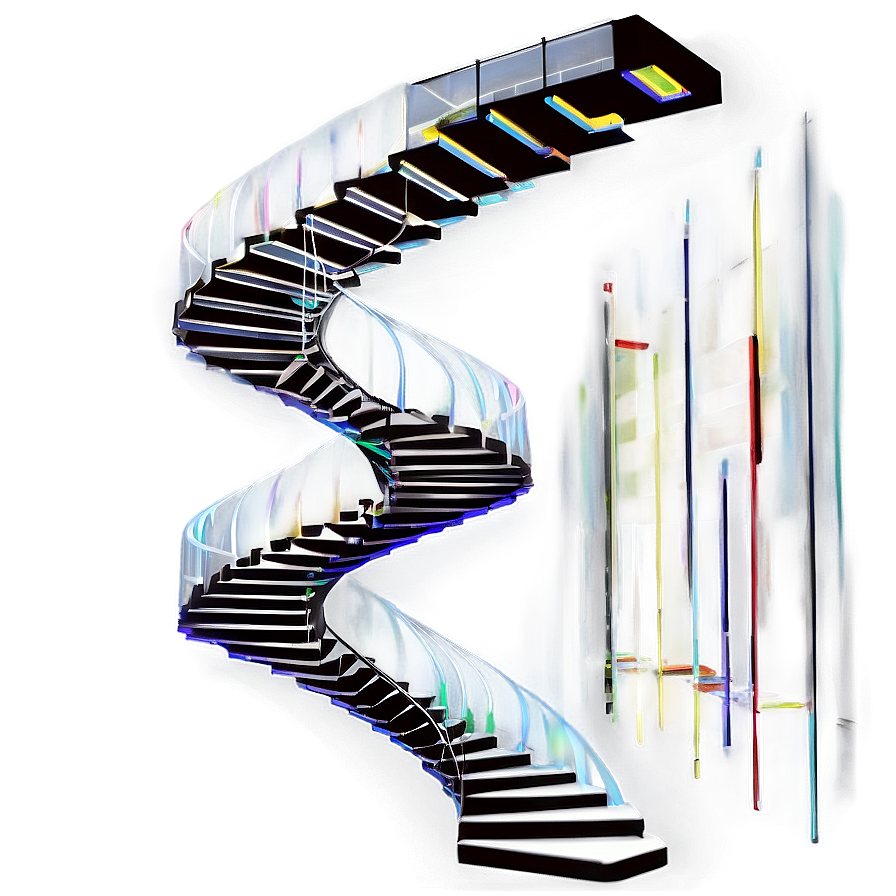 Floating Staircase Png Bqs92