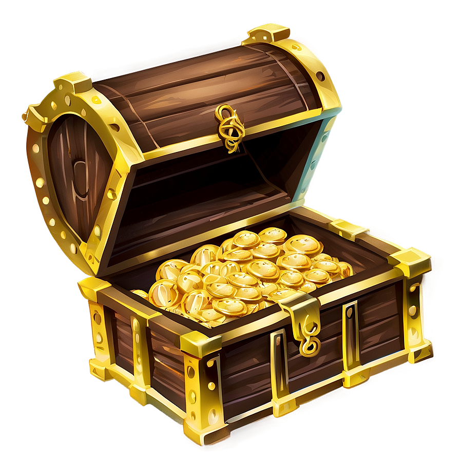 Floating Treasure Chest Png Qdc34