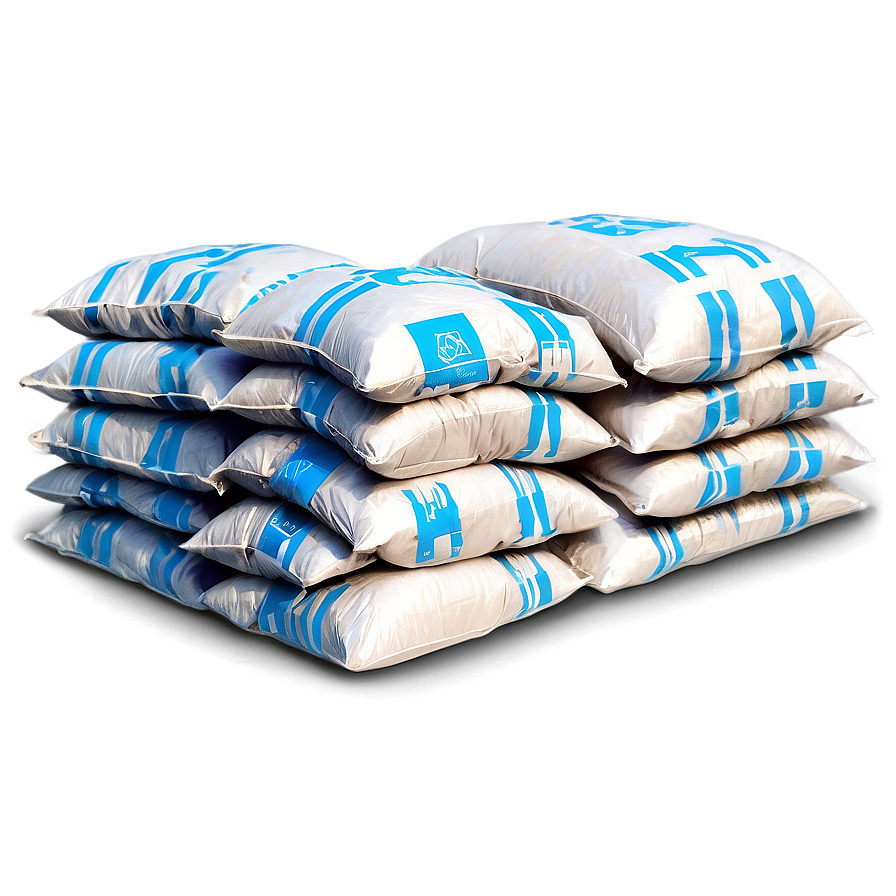 Flood Barrier Sandbags Png 06282024