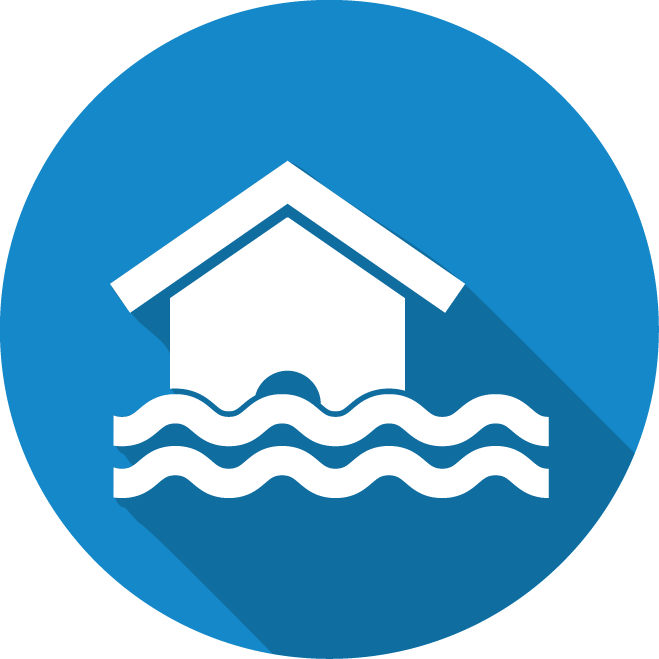 Flood Icon Graphic