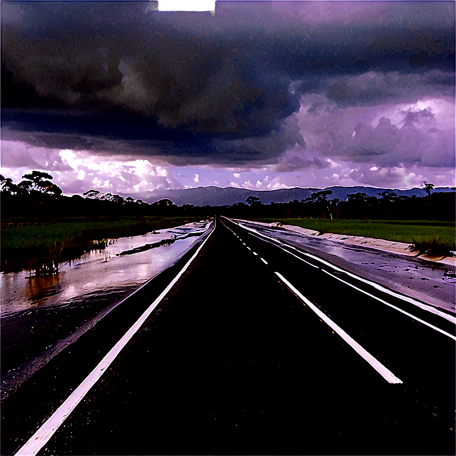 Flooded Highway Png Wfs