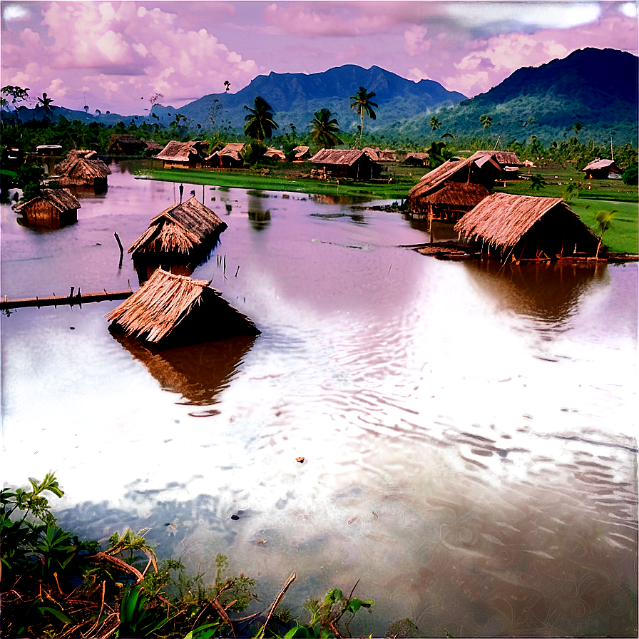 Flooded Village Png 84