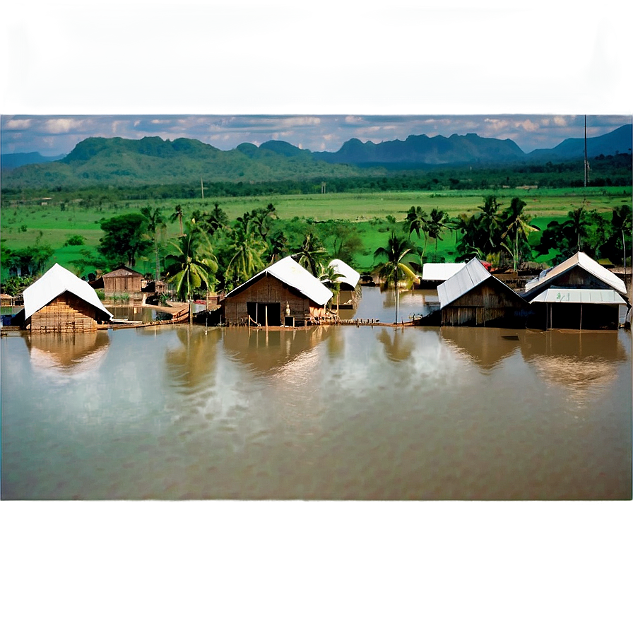 Flooded Village Png Qta61