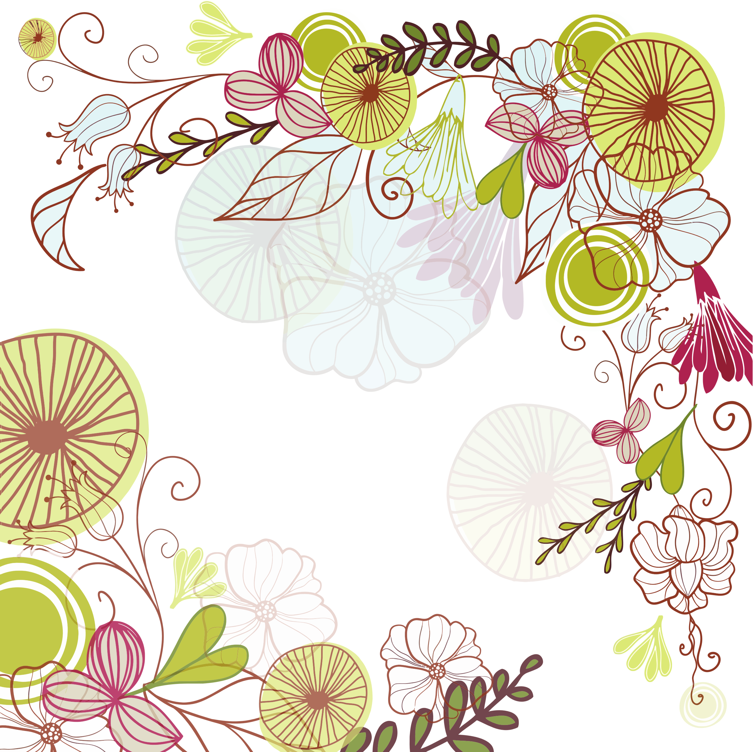 Floral_ Artistic_ Border_ Design