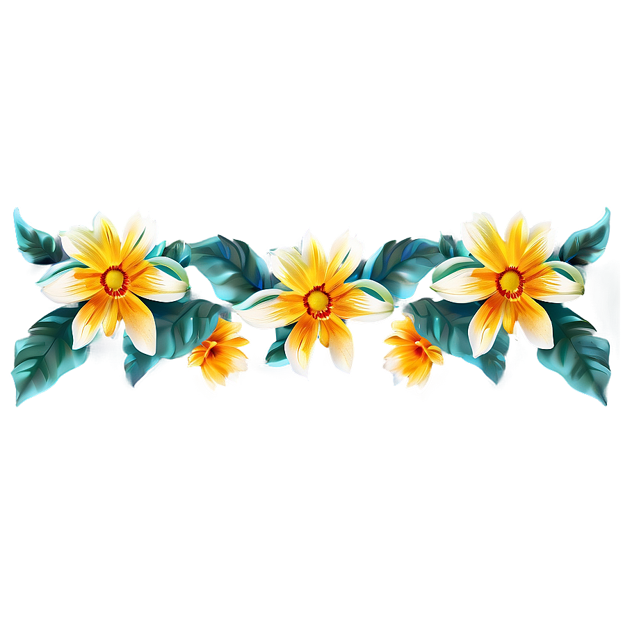 Floral Banner Clipart Png Ftp