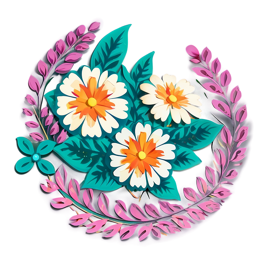 Floral Bouquet Cricut Png Gdm22