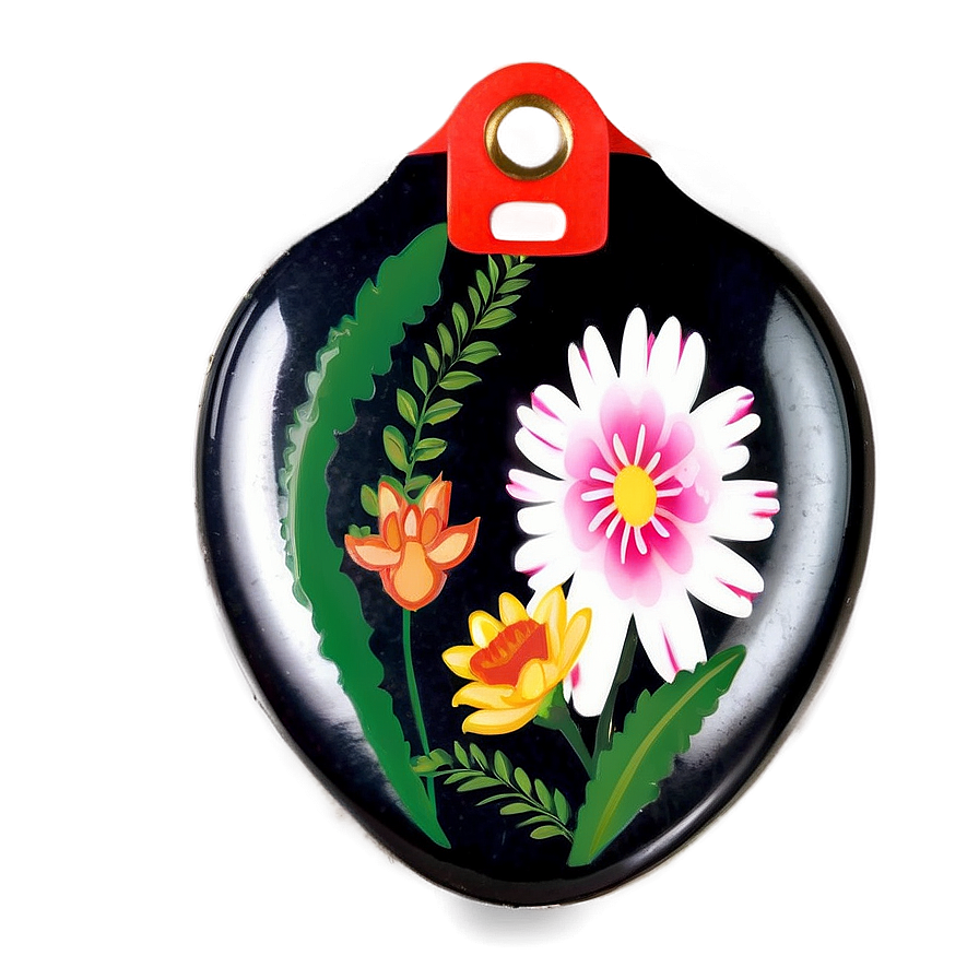 Floral Car Air Freshener Png Fuu27