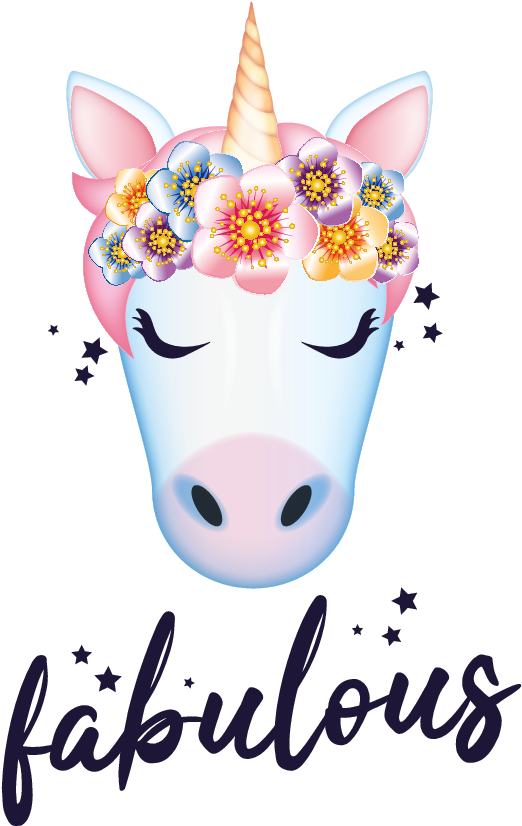 Floral Crowned Unicorn Fabulous