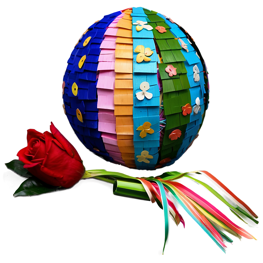 Floral Decor Pinata Png Yny