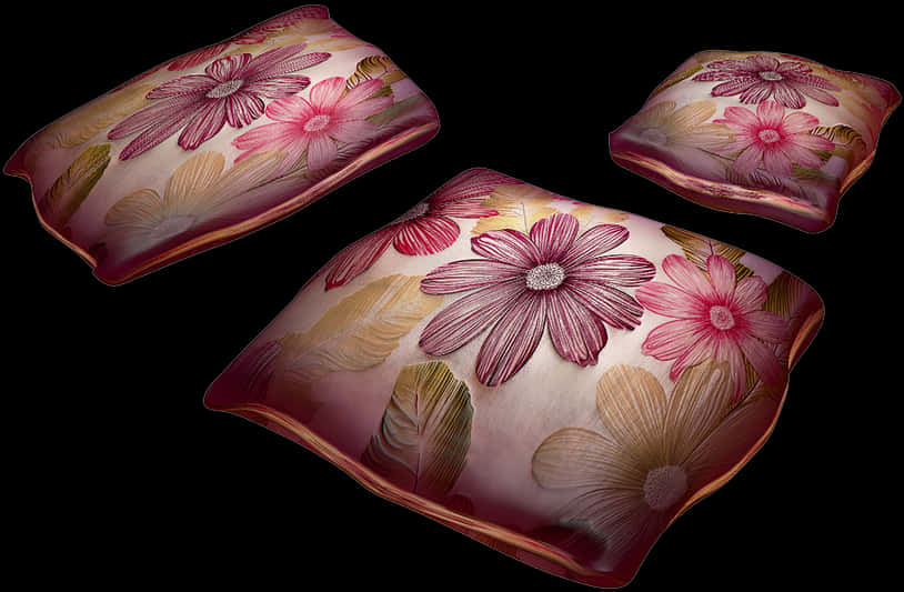 Floral Decorative Pillows