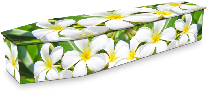 Floral Design Coffin