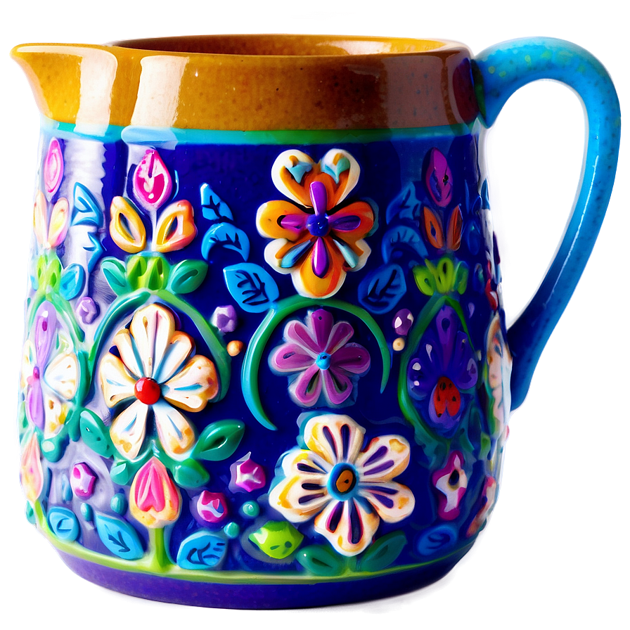 Floral Design Jug Png Avs