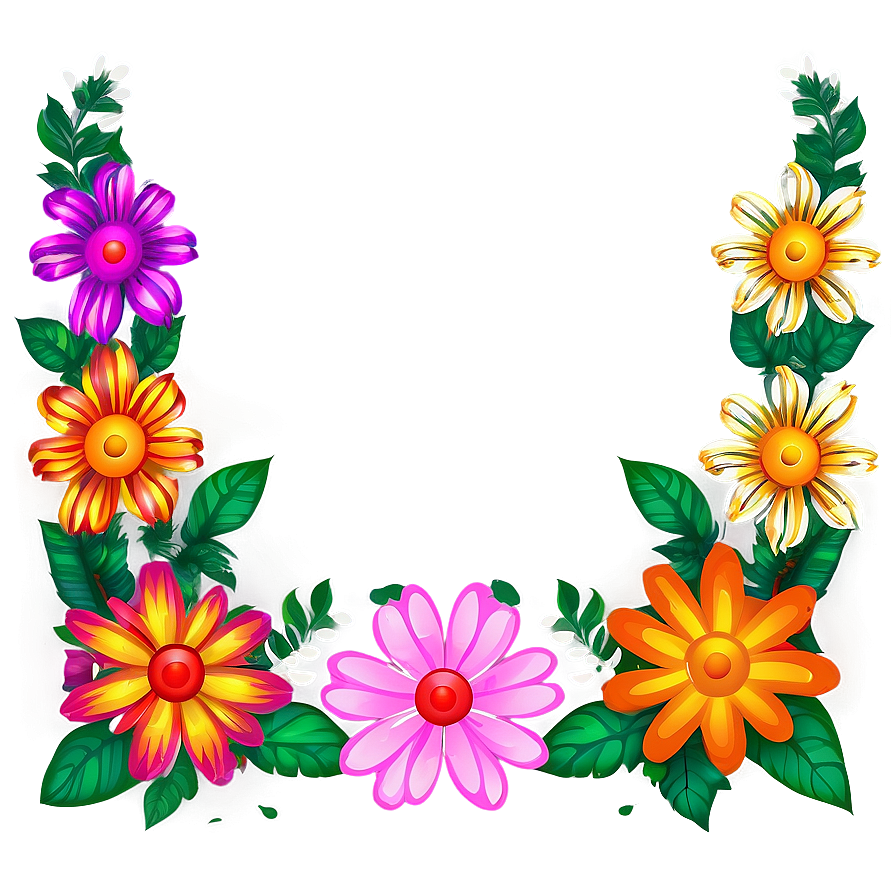 Floral Doodle Artwork Png Kgu3