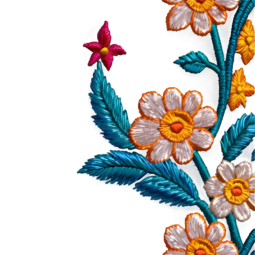 Floral Embroidery Png Igs2