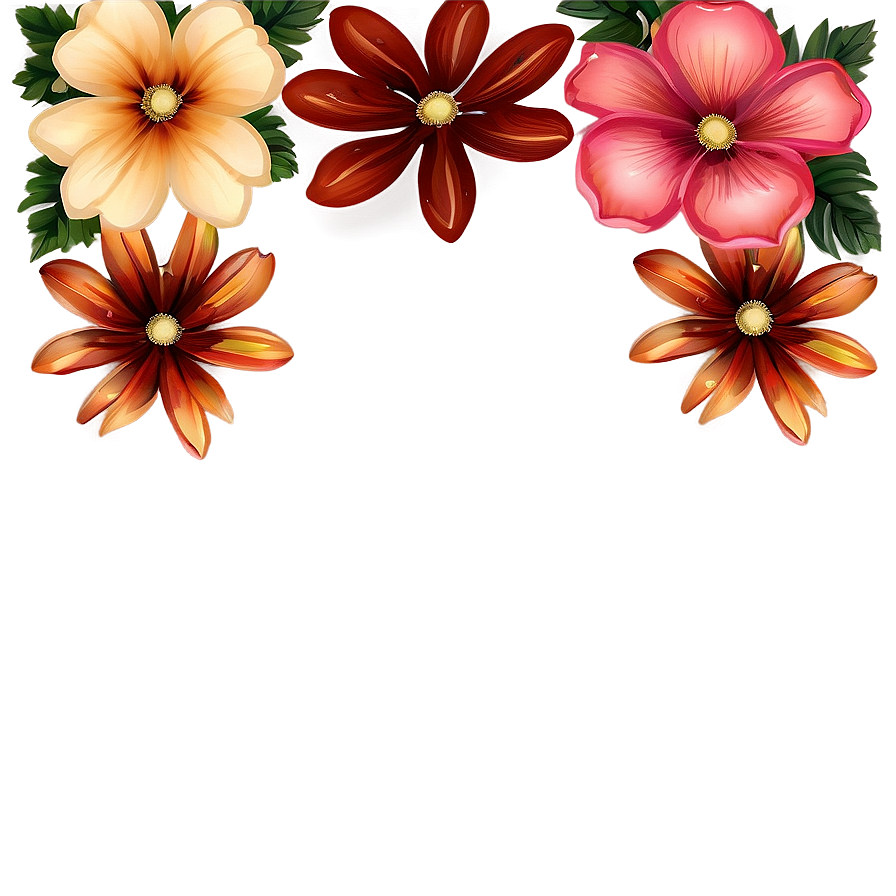 Floral Frame Border Png 05062024