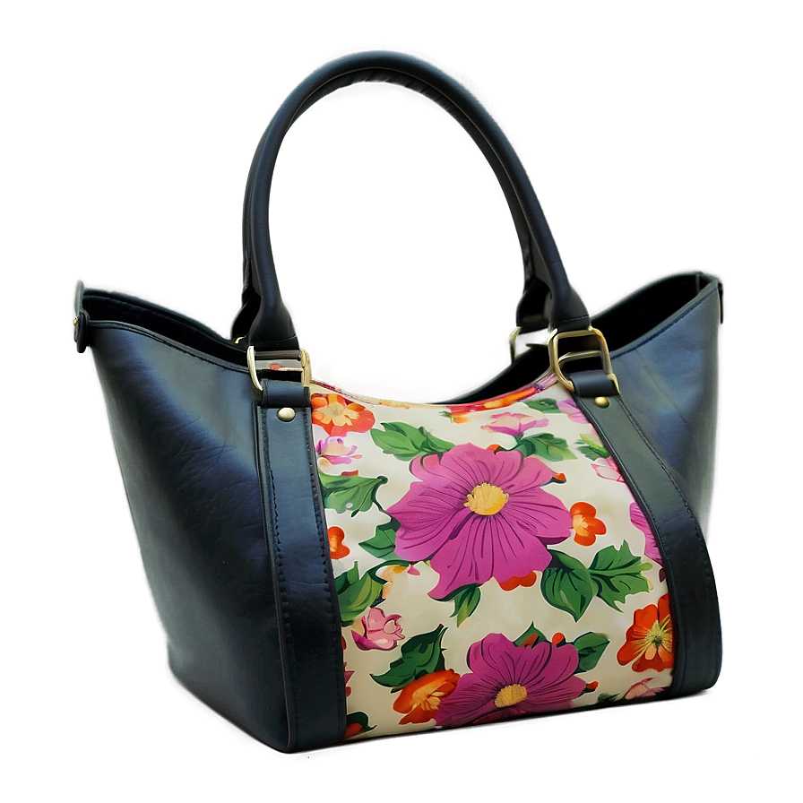 Floral Handbag Png Fwj