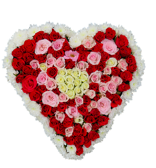 Floral Heart Arrangement