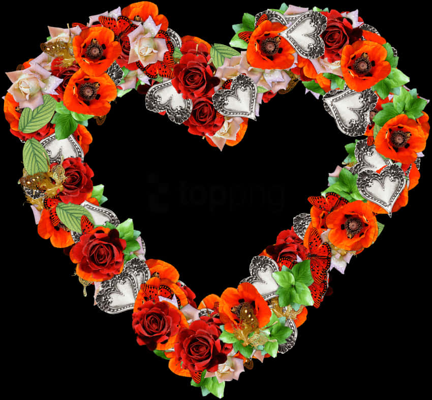 Floral_ Heart_ H D