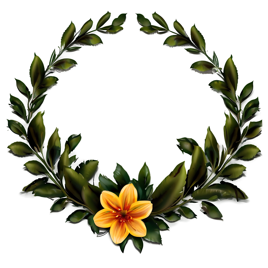 Floral Leaves Png Syx