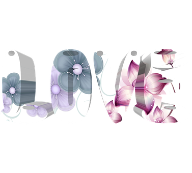 Floral Love Graphic