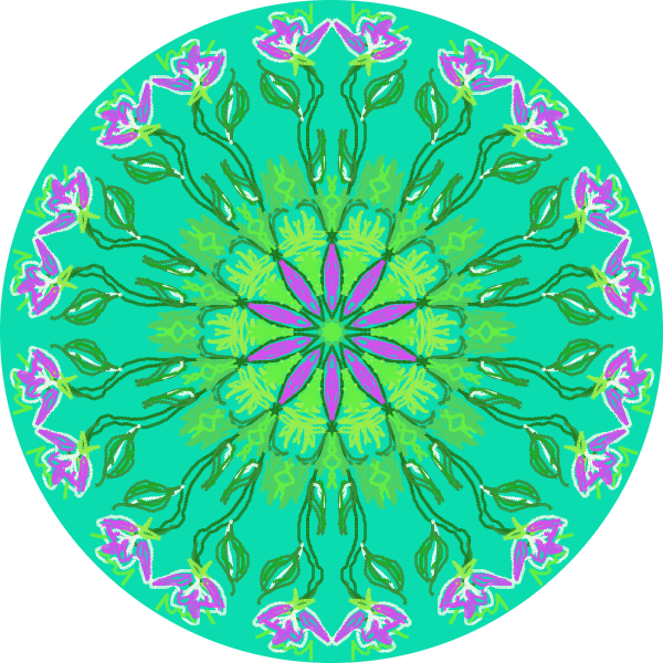 Floral Mandala Artwork