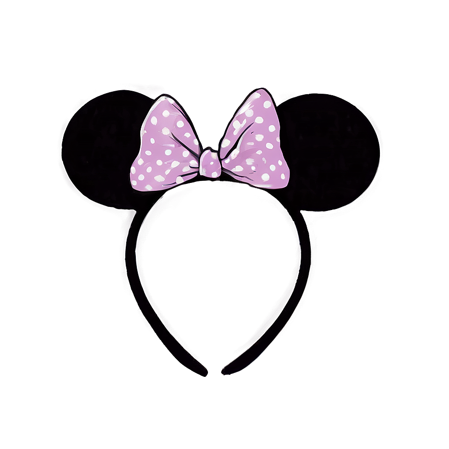 Floral Minnie Mouse Ears Png Akf47