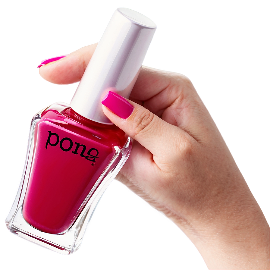 Floral Nail Polish Bottle Png 68