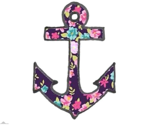 Floral Pattern Anchor